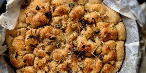 Beitragsbild des Blogbeitrags Sauerteig Focaccia