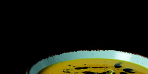 Beitragsbild des Blogbeitrags Kürbiscremesuppe