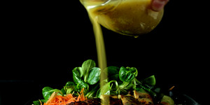 Beitragsbild des Blogbeitrags Wintersalat mit Huhn
