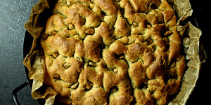 Beitragsbild des Blogbeitrags Knoblauch Focaccia