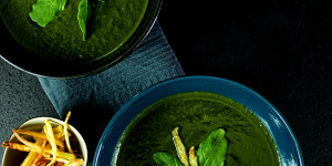 Beitragsbild des Blogbeitrags Spinatsuppe