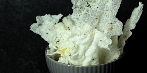 Beitragsbild des Blogbeitrags Reispapier Chips