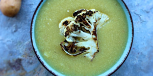 Beitragsbild des Blogbeitrags Karfiol-Kartoffel Suppe 