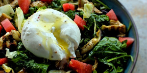 Beitragsbild des Blogbeitrags Melanzani-Melonen Salat