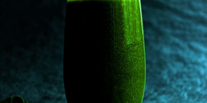 Beitragsbild des Blogbeitrags Matcha-Spinat Smoothie
