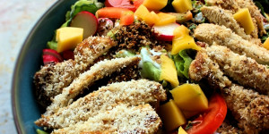 Beitragsbild des Blogbeitrags Coconut-Chicken Salad