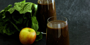 Beitragsbild des Blogbeitrags Beeren-Salat Smoothie