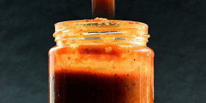 Beitragsbild des Blogbeitrags Apfelcider BBQ-Sauce 