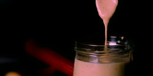 Beitragsbild des Blogbeitrags Rhabarber Curd 