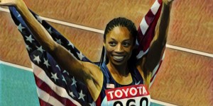 Beitragsbild des Blogbeitrags Kopf des Monats – Allyson Felix 