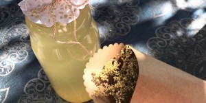 Beitragsbild des Blogbeitrags Holunder Saft Rezept 
