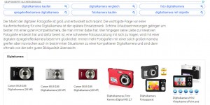 Beitragsbild des Blogbeitrags Kostenloses E-Book Digitalkamera Kaufberatung