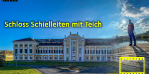 Beitragsbild des Blogbeitrags Schloss Schielleiten mit Teich