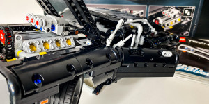 Beitragsbild des Blogbeitrags LEGO® Technic Bauset „Doms Dodge Charger“ 42111 The Fast and the Furious @lego #lego Timelapse 