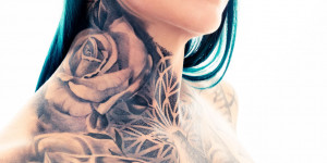 Beitragsbild des Blogbeitrags Tattoos by Rene mit Model Marietta