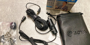 Beitragsbild des Blogbeitrags BOYA BY-M1 Pro Omnidirektionales Lavaliermikrofon Ansteckbares Ansteckmikrofon für Smartphones, DSLRs, Camcorder, Audiorecorder, PC-Aufnahme