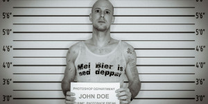 Beitragsbild des Blogbeitrags Mugshot Photographer Photoshopper Selfie Picture ;) Adobe Photoshop Project