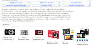 Beitragsbild des Blogbeitrags Kostenloses E-Book Digitalkamera Kaufberatung