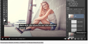 Beitragsbild des Blogbeitrags Photoshopkurs BRUDAL SCHNELL 2 KOMPLETT (5 Minuten Retusche pro Bild) Kostenloses YouTube Video von Calvin Hollywood