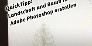 Beitragsbild des Blogbeitrags QuickTipp: Landschaft und Baum in Adobe Photoshop erstellen 