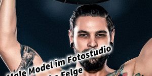 Beitragsbild des Blogbeitrags Male Model im Fotostudio mit Porsche Felge Fotoshooting und Bildbearbeitung Hart Aber Herzlich! Foto, Bildbearbeitung, Motorsport und Muskeln Adobe Photoshop 