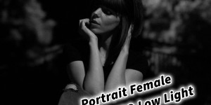 Beitragsbild des Blogbeitrags Portrait Female High ISO Low Light und Fotostudio Model Angi