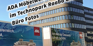 Beitragsbild des Blogbeitrags ADA Möbelwerke GmbH im Technopark Raaba Graz Büro Fotos