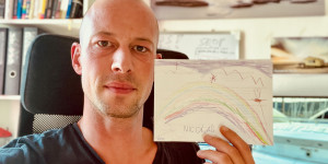 Beitragsbild des Blogbeitrags Nicolas hat mir ein Bild gemalt