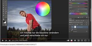 Beitragsbild des Blogbeitrags Photoshopkurs (komplett) FARBMANIPULATIONEN KOMPLETT Kostenloses YouTube Video von Calvin Hollywood