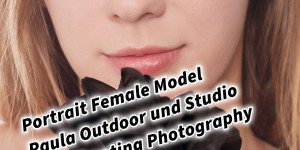 Beitragsbild des Blogbeitrags Portrait Female Model Paula Outdoor und Studio Fotoshooting Photography 