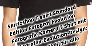 Beitragsbild des Blogbeitrags Shirtzshop T-shirt Standard Edition Fotograf Evolution Fotografie Kamera T-Shirt mit Fotografen-Evolution-Design: Die perfekte Wahl für alle Fotografie-Enthusiasten 