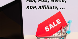 Beitragsbild des Blogbeitrags Dein eigenes Amazon Produkt?! FBA, PoD, Merch, KDP, Affiliate, … Dein Erfolg mit den Big Five im Internet: Google, Apple, Facebook, Amazon, Microsoft