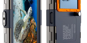 Beitragsbild des Blogbeitrags Wasserdichte Handyhülle Universelle Tauchen Professionelle Handy Unterwasser Hülle Handytaschen für iPhone Samsung Huawei, Tauchen Schnorcheln Surfen,Wasserdicht tief 15 m 