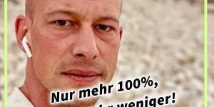Beitragsbild des Blogbeitrags Nur mehr 100%, nie mehr weniger! Kompromisse schaden immer mindestens zwei Personen…