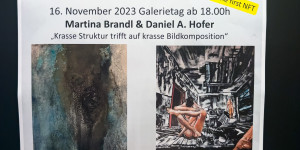 Beitragsbild des Blogbeitrags THE 1st NFT VERNISSAGE Traditionelle Kunst trifft Digital ART & NFT #thefirstnft Steiermärkischer Kunstverein Werkbund Graz Martina Brandl  