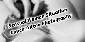 Beitragsbild des Blogbeitrags Sensual Woman Situation Couch Tattoo Photography Female Model Lisa 