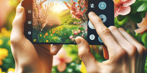 Beitragsbild des Blogbeitrags Fotografieren und Filmen im Frühling kreative Fotos und Videos. Fotografieren und Filmen mit dem Smartphone: Bessere Fotos und Videos mit dem Handy für Freizeit, Hobby und Business