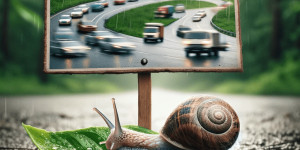 Beitragsbild des Blogbeitrags Langsam ist präzise und präzise ist schnell! Was du von einer Schnecke lernen kannst…