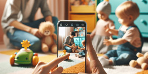 Beitragsbild des Blogbeitrags Wie kann ich Babys und Kinder mit dem Smartphone fotografieren und filmen? Fotografieren und Filmen mit dem Smartphone: Bessere Fotos und Videos mit dem Handy für Freizeit, Hobby und Business