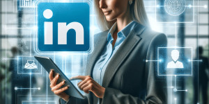 Beitragsbild des Blogbeitrags Dein LinkedIn Account als B2B Netzwerk für dein Unternehmen. Nutze das professionelle Netzwerk und lerne Geschäftspartner kennen! Wie werde ich im Internet sichtbar?!: Starte mit Social Media für Erfolg durch deinen Online Auftritt und mehr Sichtbarkeit