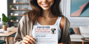 Beitragsbild des Blogbeitrags StepByStep Checkliste für Instagram. Wie werde ich im Internet sichtbar?!: Starte mit Social Media für Erfolg durch deinen Online Auftritt und mehr Sichtbarkeit