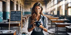 Beitragsbild des Blogbeitrags Lost Place Photography Schule an der Hauptstraße in Ungarn inkl. 10 Tipps für Lost Place Fotografie. Fotografieren und Filmen mit dem Smartphone: Bessere Fotos und Videos mit dem Handy für Freizeit, Hobby und Business