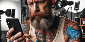 Beitragsbild des Blogbeitrags Tattoos und Handy?! Und du willst ein Profifotograf und Videograf sein?! Über Aussehen, Können und Arbeiten mit dem Smartphone. Fotografieren und Filmen mit dem Smartphone: Bessere Fotos und Videos mit dem Handy für Freizeit, Hobby und Business 