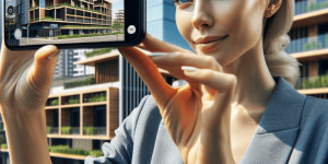 Beitragsbild des Blogbeitrags Architektur und Immobilien Videos mit dem Smartphone. Fotografieren und Filmen mit dem Smartphone: Bessere Fotos und Videos mit dem Handy für Freizeit, Hobby und Business