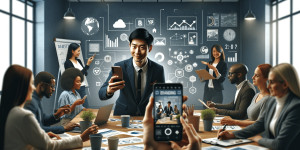 Beitragsbild des Blogbeitrags Anwendung im Business-Kontext – Entwickle ansprechende Inhalte für Social Media und nutze Smartphone-Fotografie und -Videografie für Branding und Marketing. Fotografieren und Filmen mit dem Smartphone für Fotos und Videos: Smartphone-Fotografie: Profi-Tipps mit dem Handy für Freizeit, Hobby und Business