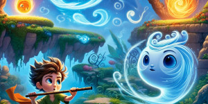 Beitragsbild des Blogbeitrags Tim und das Abenteuer der vier Elemente. Gute Nacht Geschichten für Kinder zum Einschlafen für eine schöne Reise ins Traumland zum Vorlesen und selber lesen lassen mit Mehrwert, Wissen und Lernerfolg Buch von Markus Flicker