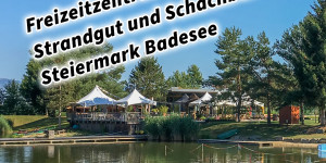 Beitragsbild des Blogbeitrags Freizeitzentrum Großsteinbach, Strandgut und Schachblume Steiermark Badesee 