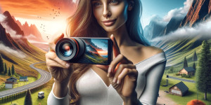 Beitragsbild des Blogbeitrags Entdecke die Kreativität: Wie man mit Weitwinkel-Objektiven und Smartphones beeindruckende Fotos und Videos aufnimmt. Kreative Fotografie, Videos und Bildideen mit dem Smartphone. Fotografieren und Filmen mit dem Smartphone: Bessere Fotos und Videos mit dem Handy für Freizeit, Hobby und Business