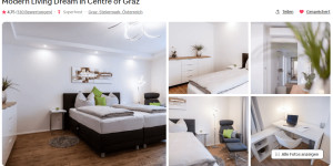 Beitragsbild des Blogbeitrags airbnb Modern Living Dream in Centre of Graz