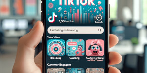 Beitragsbild des Blogbeitrags Dein TikTok Account für unterhaltsame Videos und als Suchmaschine. TikTok für Unternehmen: Videoplattform für Marketing und Kundenbindung. Wie werde ich im Internet sichtbar?!: Starte mit Social Media für Erfolg durch deinen Online Auftritt und mehr Sichtbarkeit 